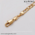 43649 new design indian gold plated necklace fashion 18k delicat simple jewelry necklace